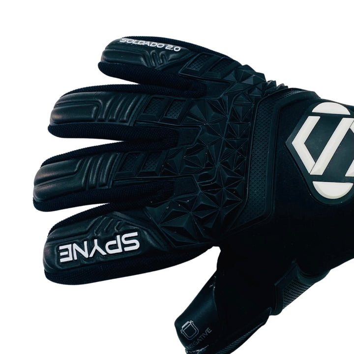 SPYNE Soldado 2.0 Goalkeeper Gloves- Black