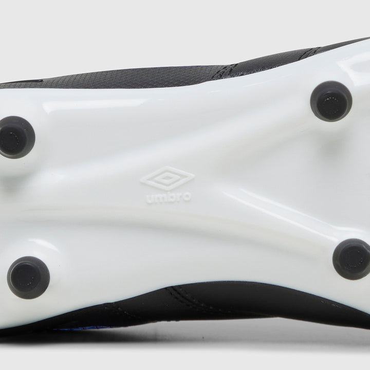 Umbro Tocco IV Premier FG Boots- Black/White/Blue