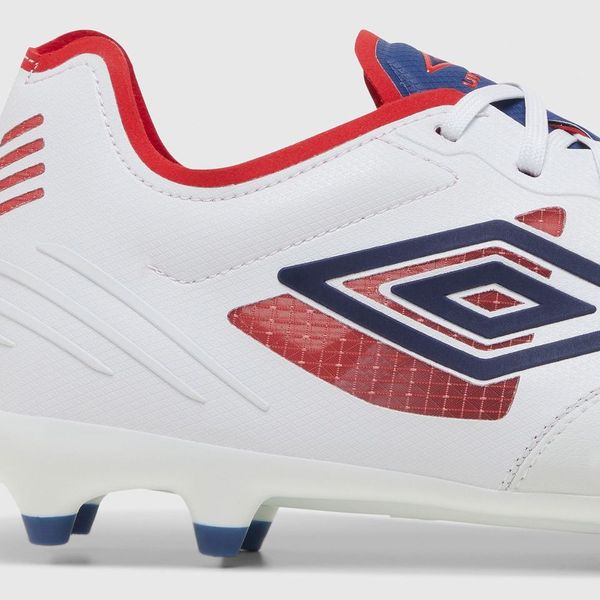 Umbro Tocco IV Premier Boots- White/Blue/Red