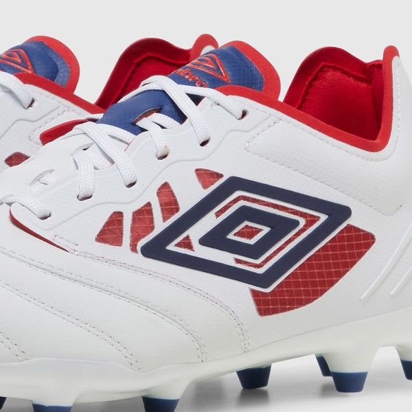 Umbro Tocco IV Premier Boots- White/Blue/Red