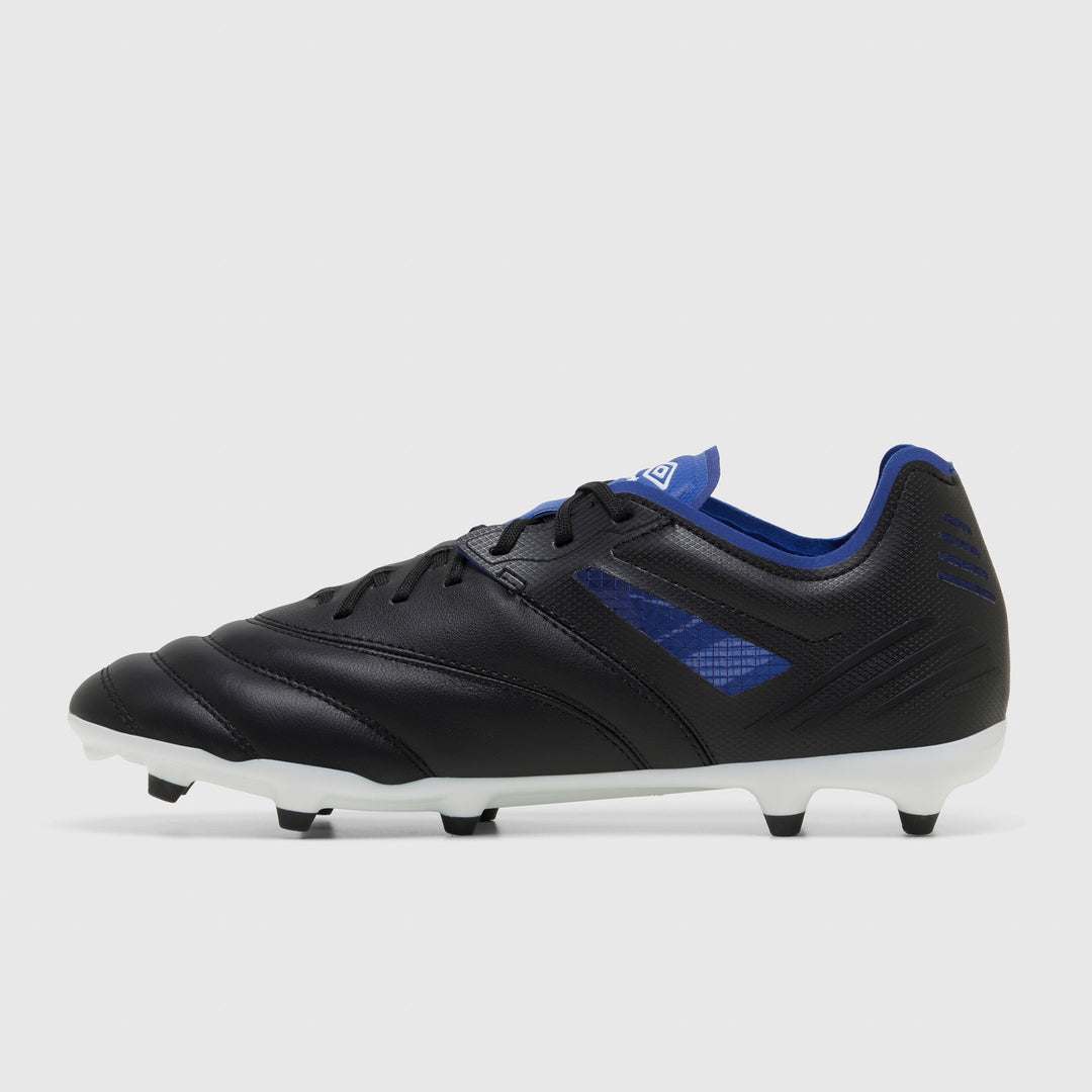 Umbro Tocco IV Premier FG Boots- Black/White/Blue
