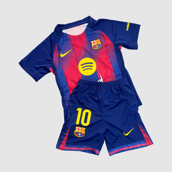 Barcelona 2025/26 (LAMINE YAMAL 10) Replica Home Kit- JUNIOR