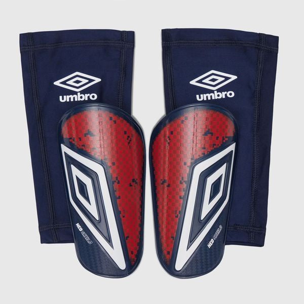 Umbro Neo Sheild Shin Guards With Sleeve