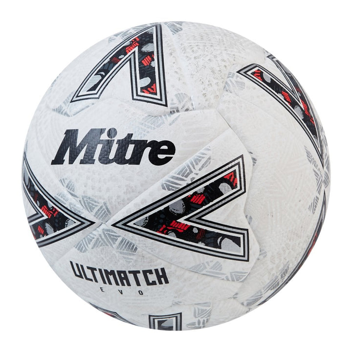 Mitre Ultimatch Evo 24 Match Ball- White- Size 5