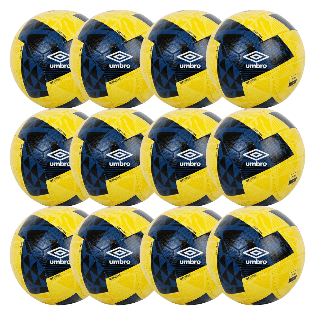Umbro Neo Swerve Training Ball- Yellow/Navy