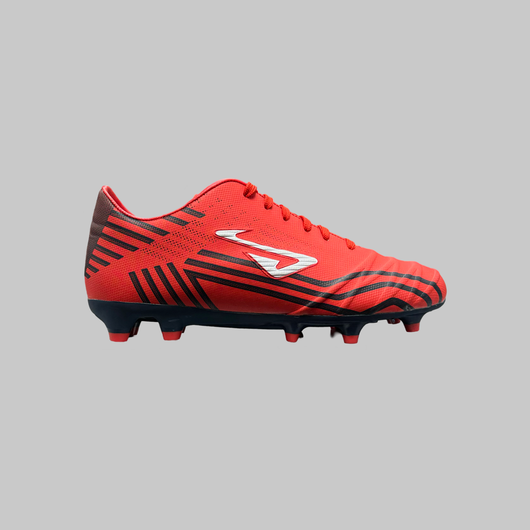 Nomis Prodigy Boots FG- Red/Navy/White- JUNIOR