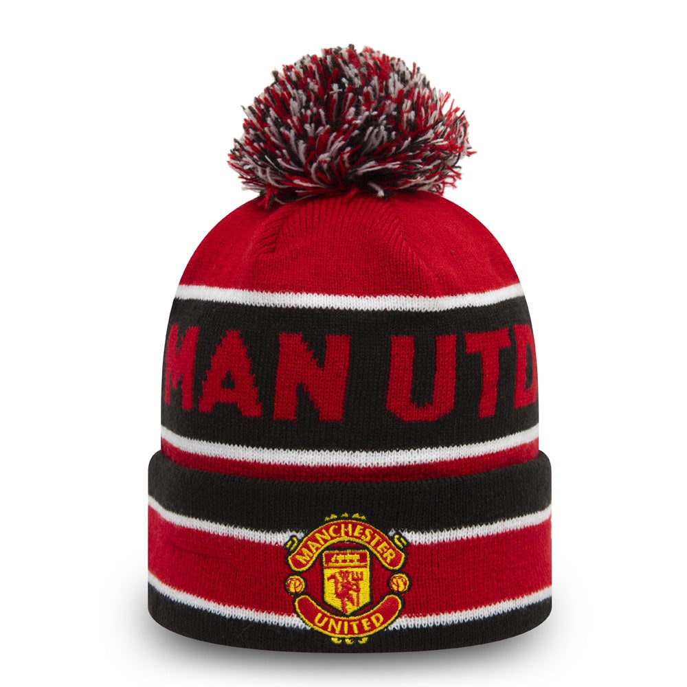 Manchester United New Era Jake Striped Beanie