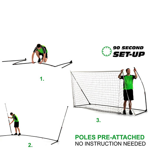 Quickplay Kickster Goal- 6 x 4 Ft (1.8 x 1.2m)