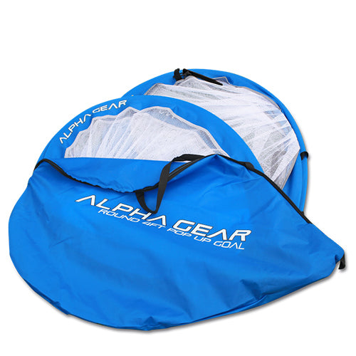 Alpha Round Pop Up Goals- 4 Foot- PAIR