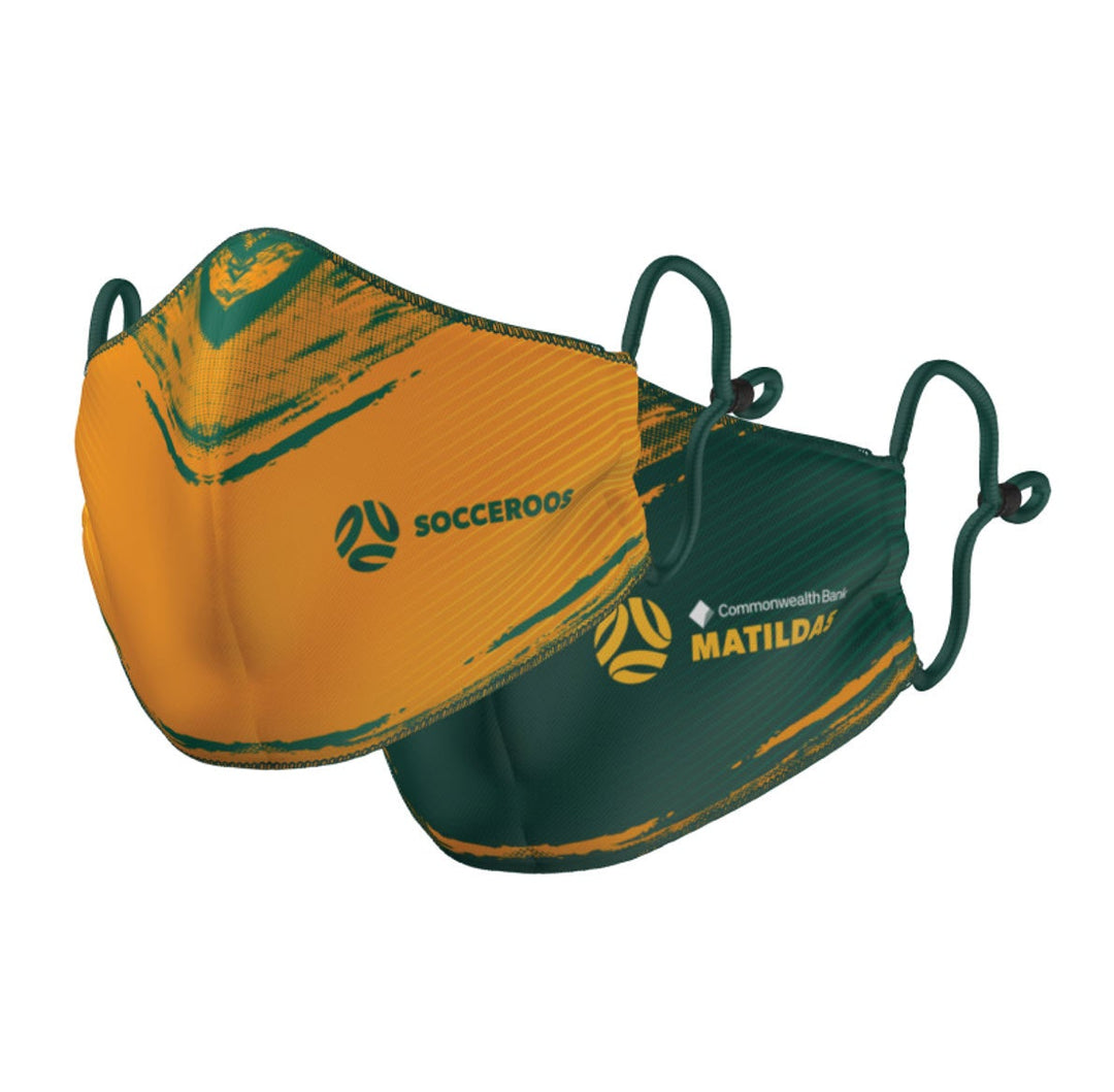 Socceroos/ Matildas Face Mask