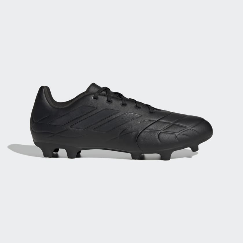 Adidas black leather boots deals