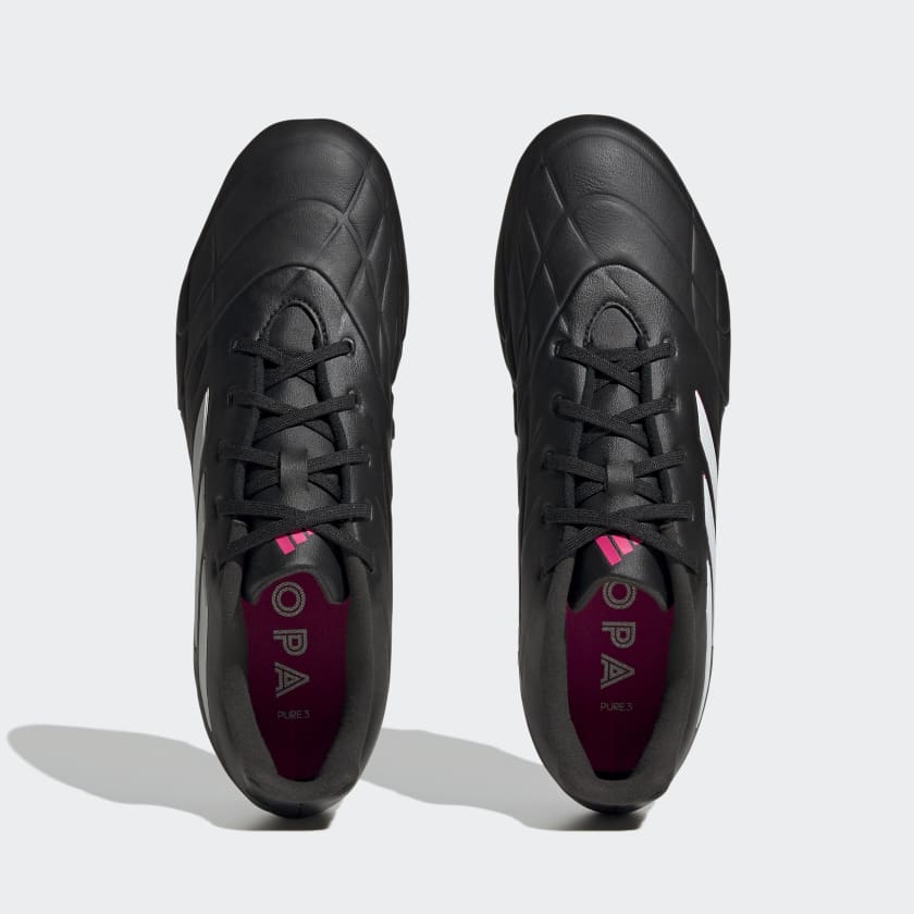 adidas COPA Pure .3 FG Boots- Black/White/Pink