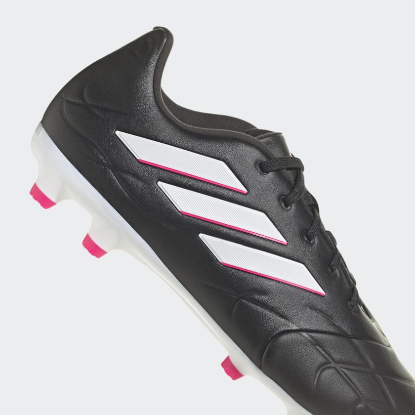 adidas COPA Pure .3 FG Boots- Black/White/Pink