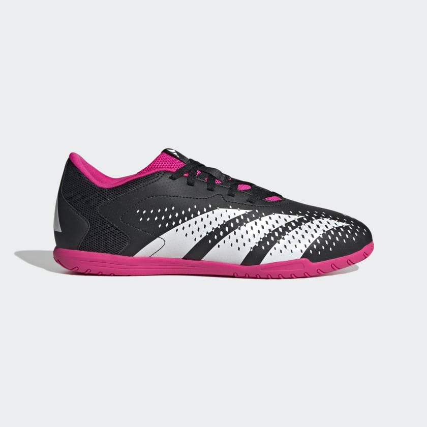 adidas Predator Accuracy .4 Indoor Black White Pink Soccer Locker