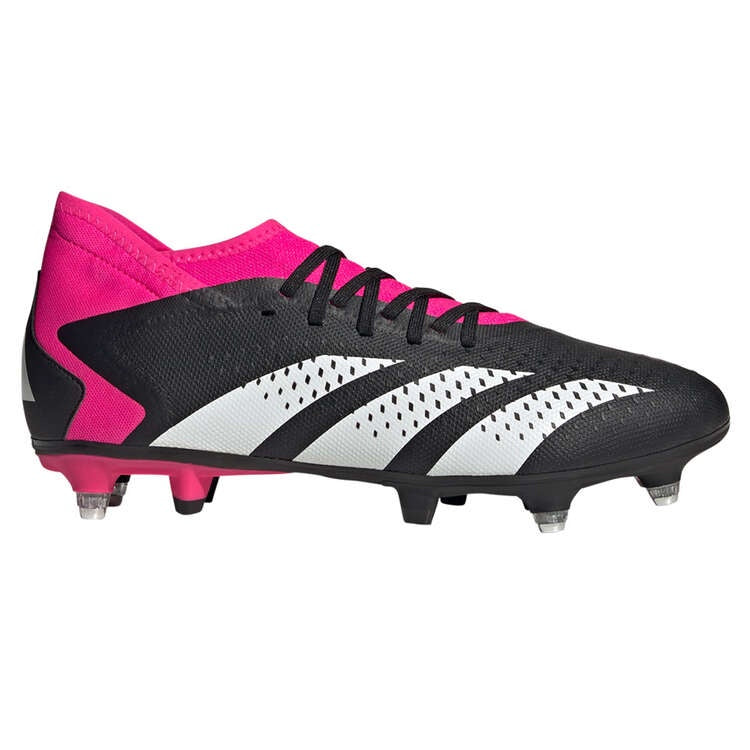 adidas Predator Accuracy SG Boots- Black/White/Pink