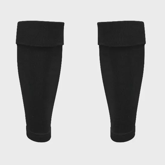 SPYNE Footless Socks- Black