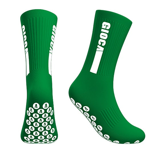 Gioca Grip Socks- Emerald Green