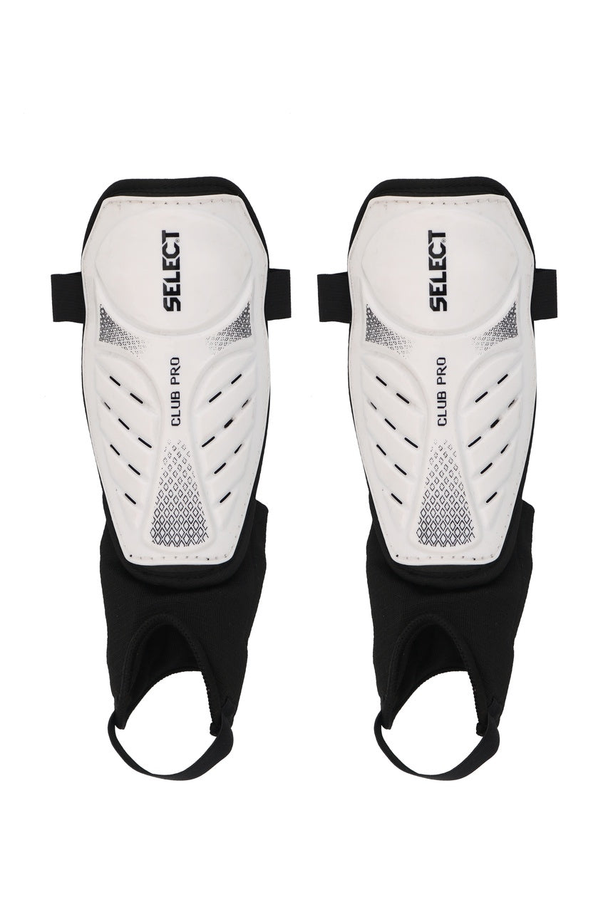 Select Force Club Pro Shin Guards- White