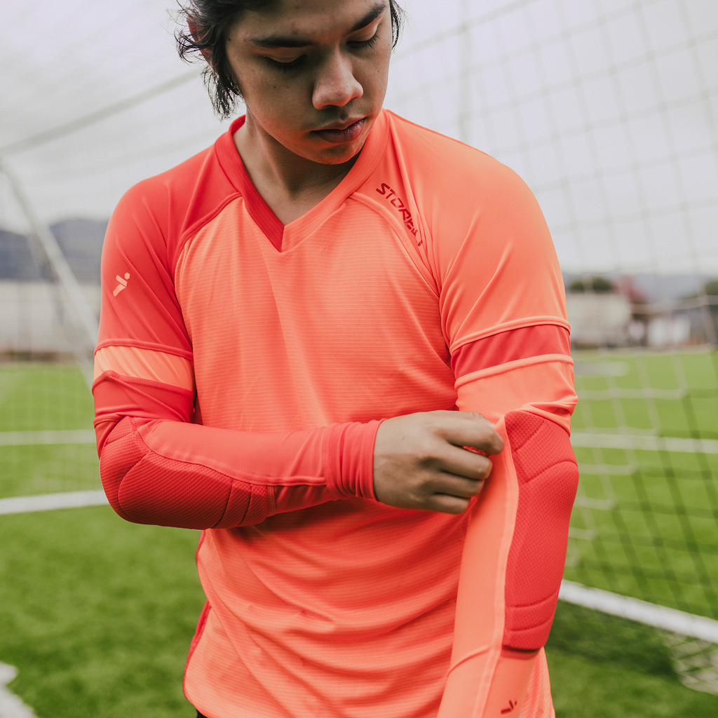 Storelli Exoshield Gladiator Goalkeeper Jersey- Orange