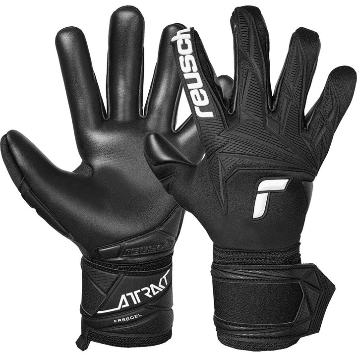 Reusch Attrakt Freegel Infinity Goalkeeper Gloves- 2026 Black
