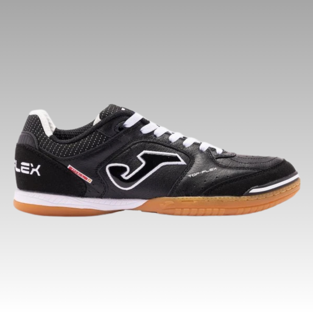 Joma Top Flex Indoor Boots- Black/White