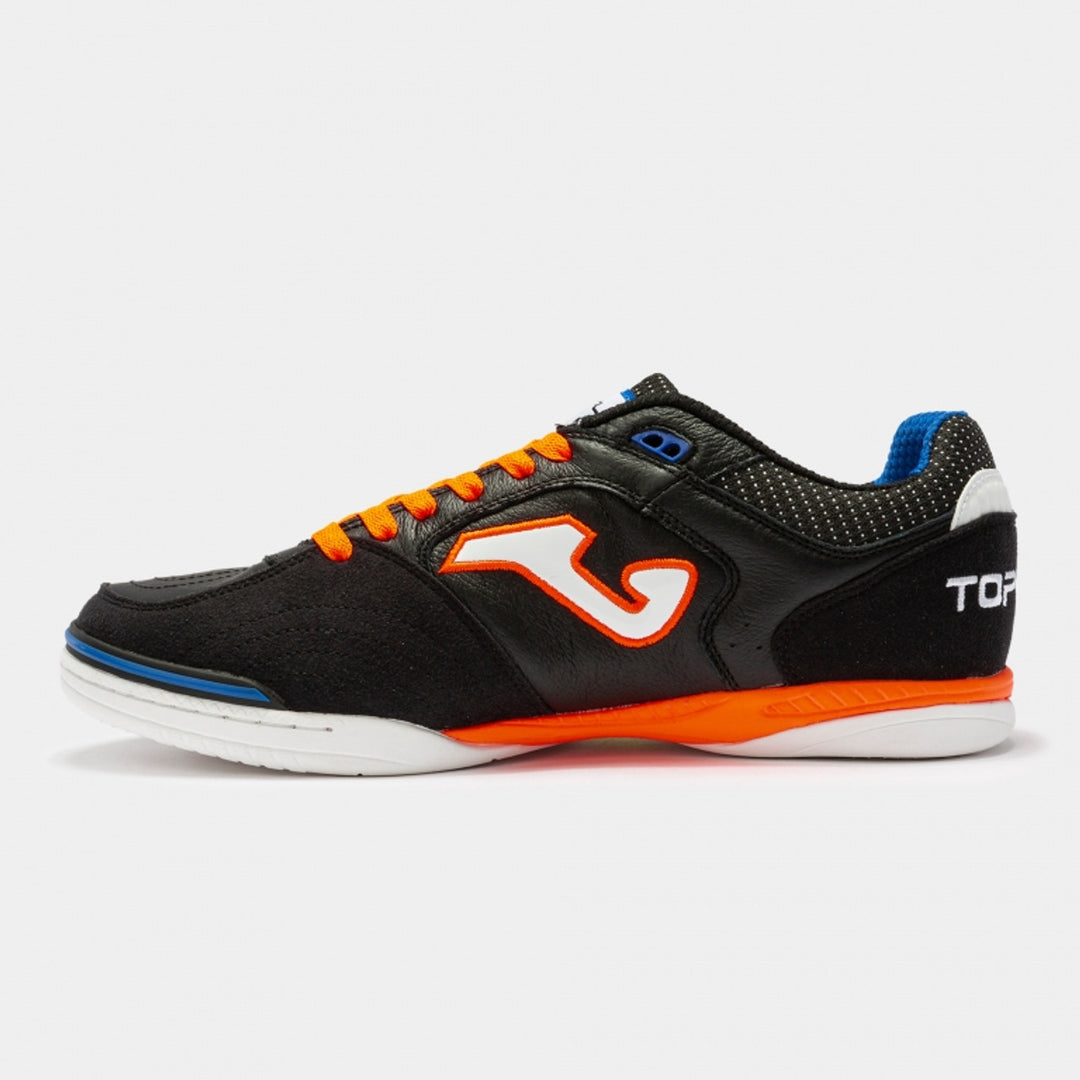 Joma Top Flex Indoor Boots- Black/Orange