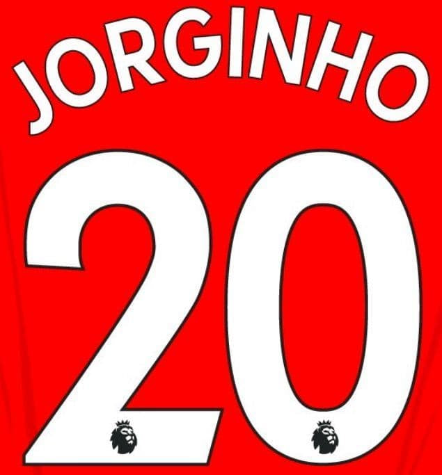 Jorginho 20 (Premier League) 24/25 Name & Number Set