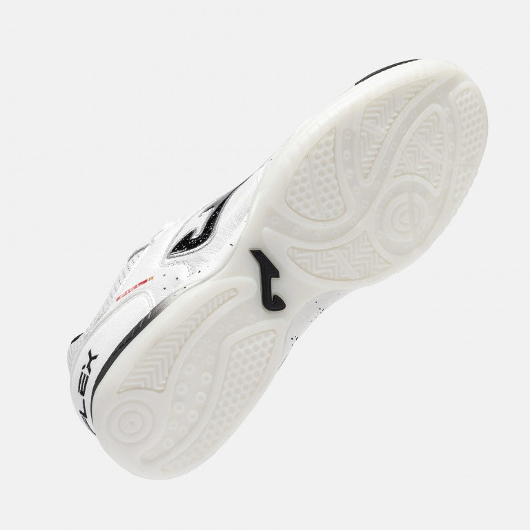 Joma Top Flex Inbdoor Boots- White/Black