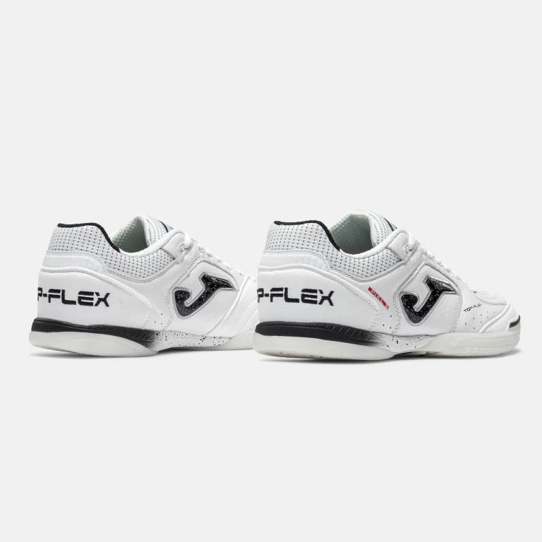 Joma Top Flex Inbdoor Boots- White/Black