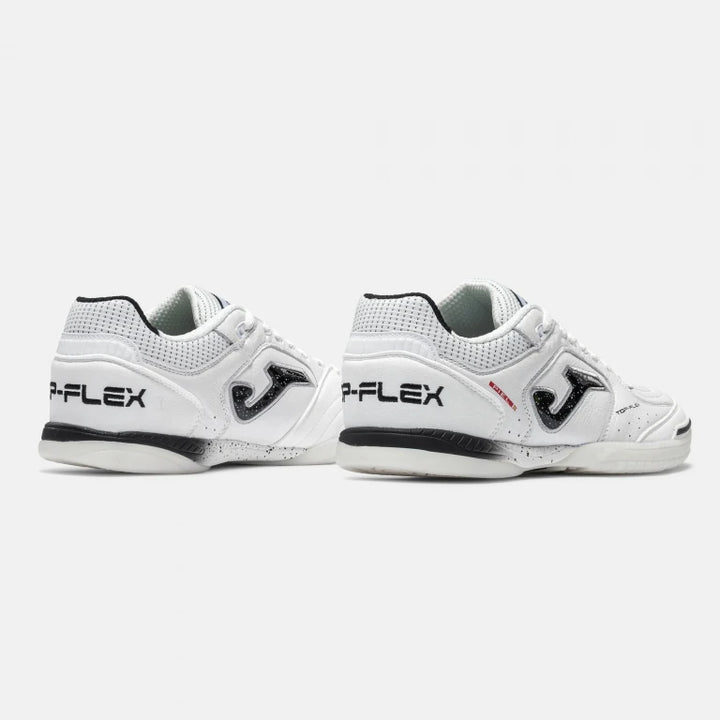 Joma Top Flex Inbdoor Boots- White/Black