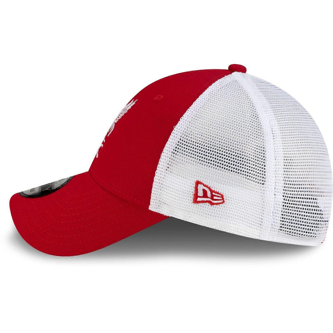 Liverpool FC Tonal Trucker New Era Cap- Red/White