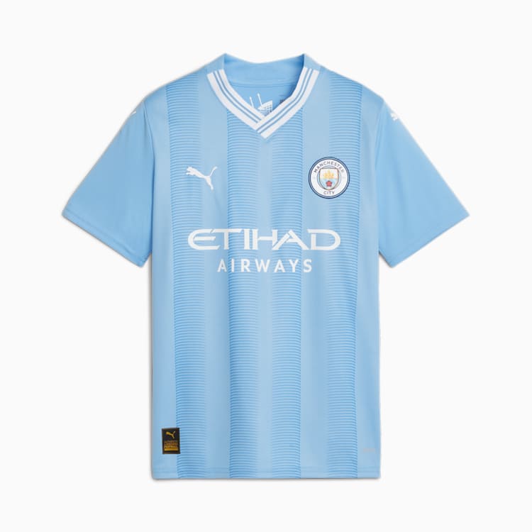 Manchester City 2023/24 Official Home Jersey- JUNIOR