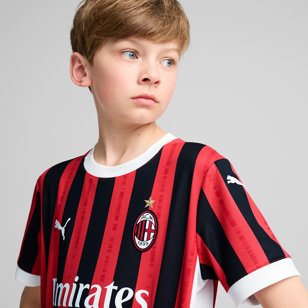 AC Milan 2024/25 Official Home Jersey - JUNIOR