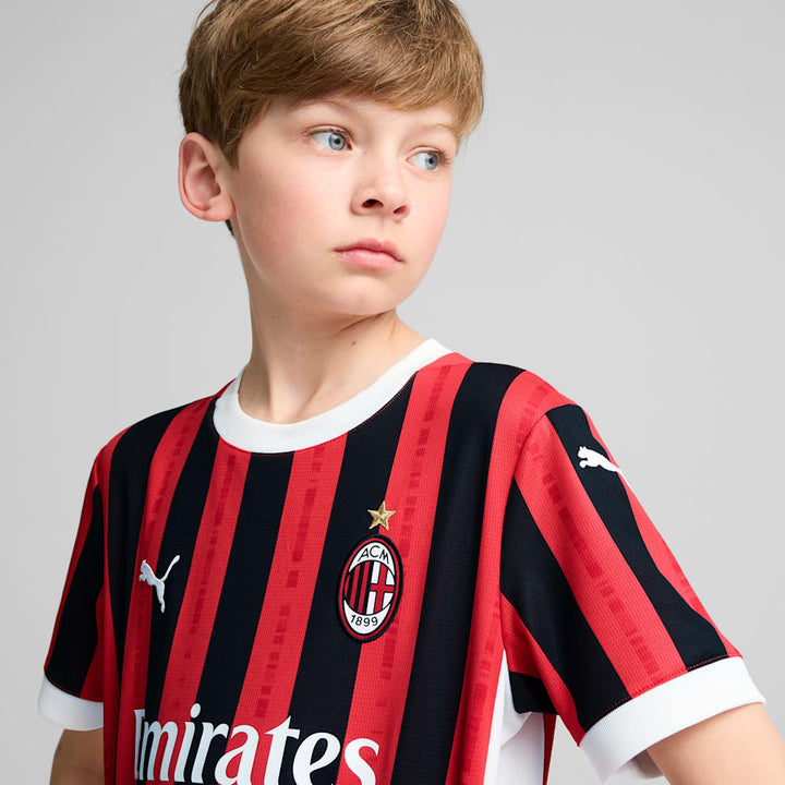 AC Milan 2024/25 Official Home Jersey - JUNIOR