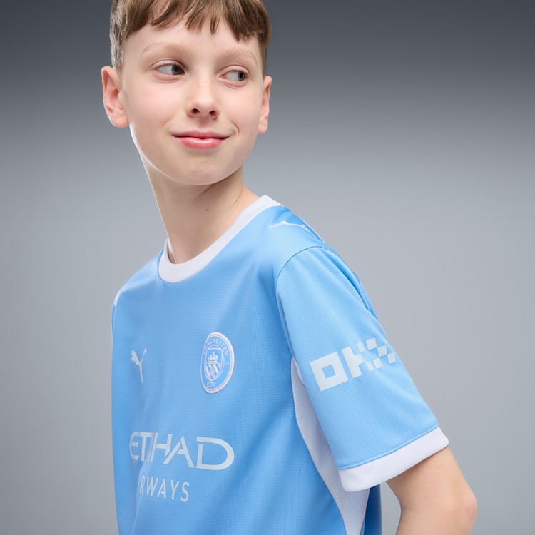 Manchester City 2026/27 Official Home Jersey- JUNIOR