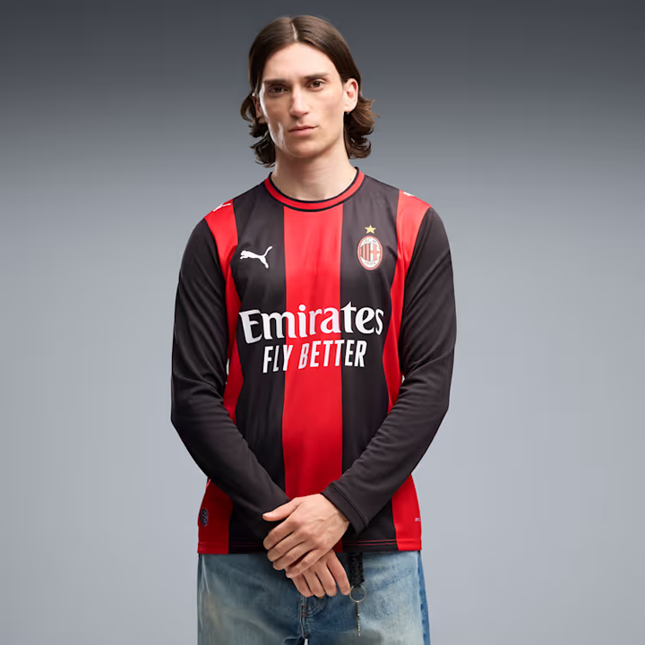AC Milan 2026/27 Official LS Home Jersey
