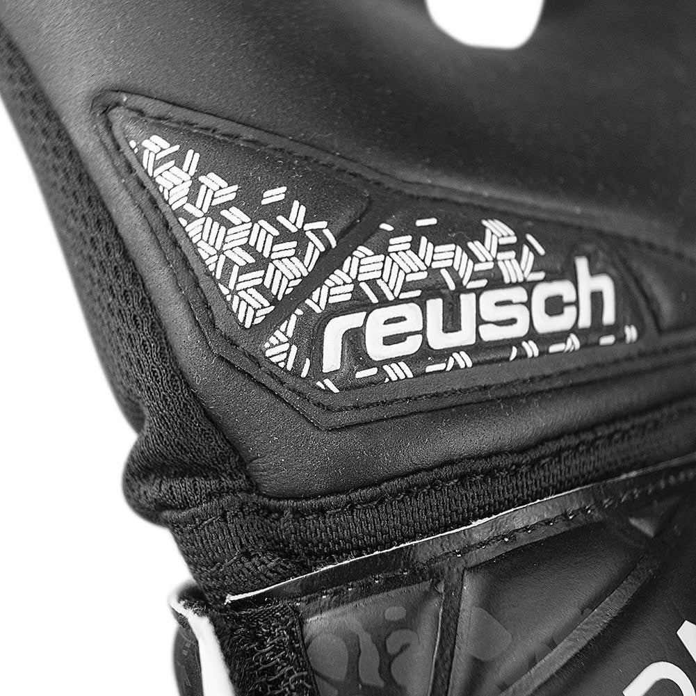 Reusch Attrakt Infinity Negative Cut Goalkeeper Gloves- Black