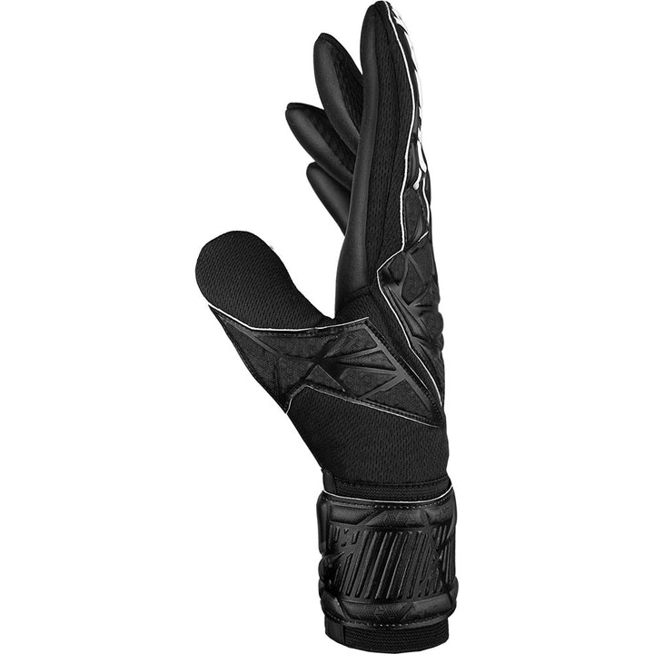 Reusch Attrakt Infinity Negative Cut Goalkeeper Gloves- Black