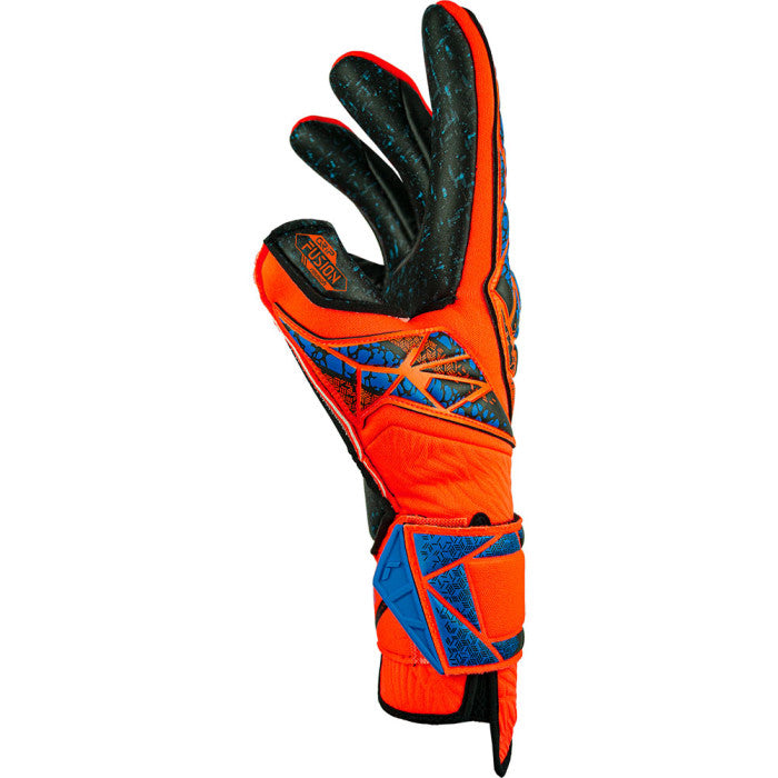 Reusch Attrakt Fusion Guardian Goalkeeper Gloves- Orange/Black