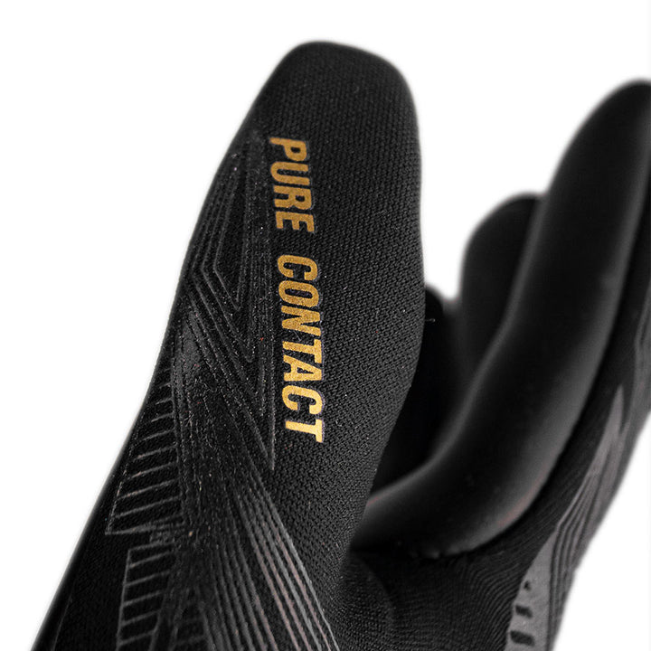 Reusch Pure Contact Infinity Goalkeeper Gloves- Black/Gold