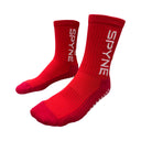 SPYNE Grip Socks- Red