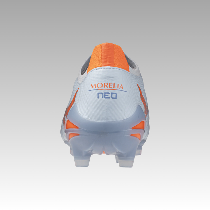 Mizuno Morelia NEO V b Elite FG Boots- Sky/Blue/Orange
