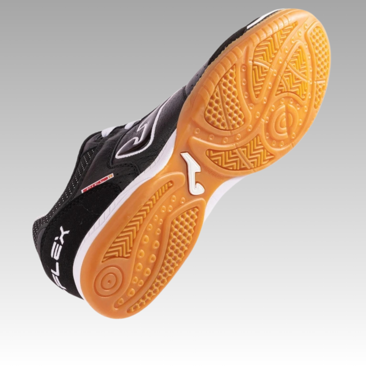 Joma Top Flex Indoor Boots- Black/White