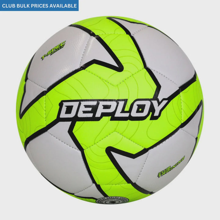 Deploy T Spec Series IV Training Ball- White/Fluro Yellow