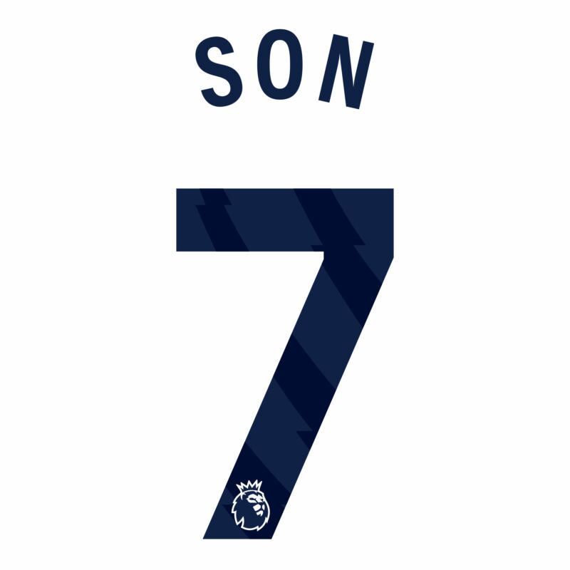 Son 7 (Premier League) 23/24 Name & Number Set