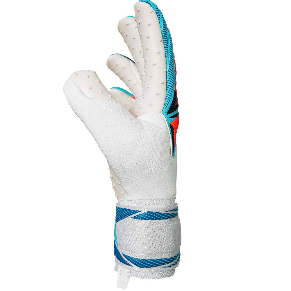Reusch Attrakt Speedbump- White/Sky Blue