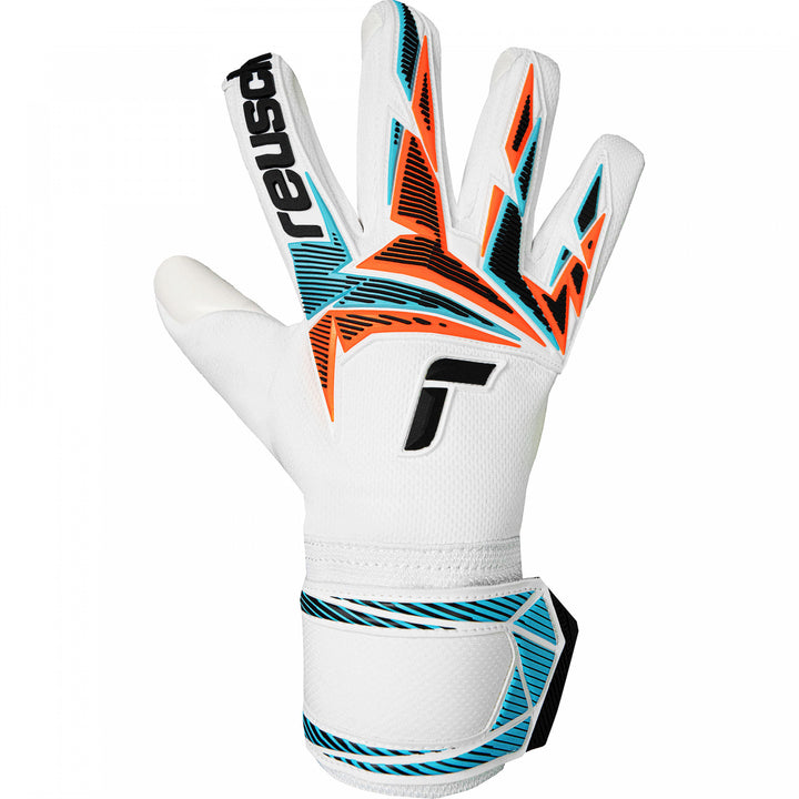 Reusch Attrakt Freegel Advance-White/Blue/Orange