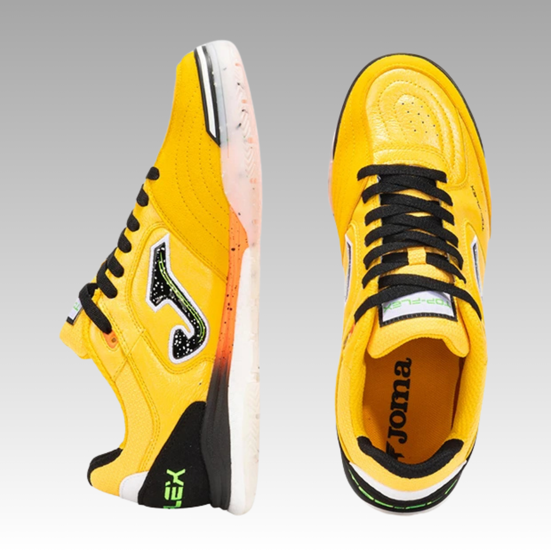 Joma Top Flex Rebound Indoor Boots- Saffron/Black