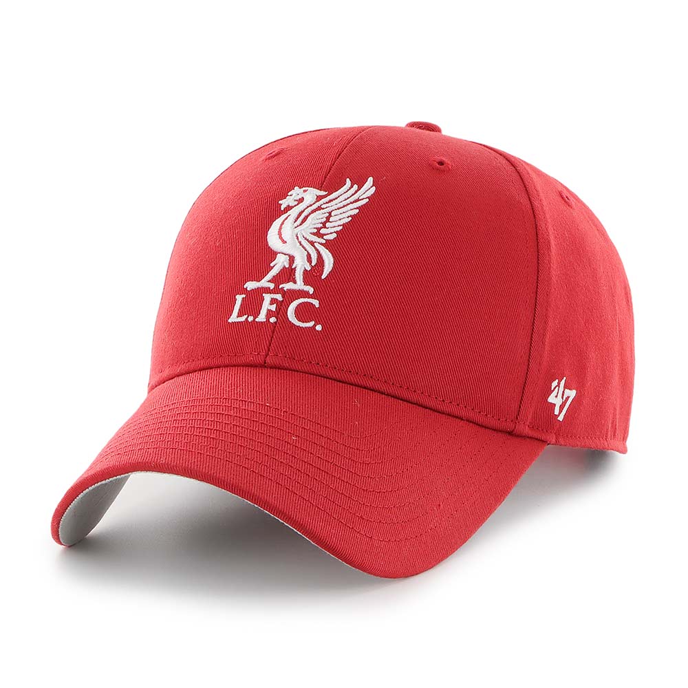 Liverpool 47 Raised MVP Cap- Red/White