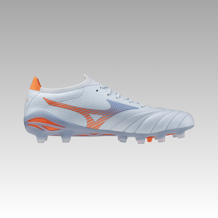 Mizuno Morelia NEO V b Elite FG Boots- Sky/Blue/Orange